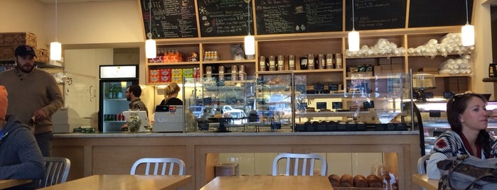 Sunflour Baking Company is one of Best Places to Warm Up with Hot Drinks!.