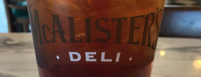 McAlister's Deli is one of Favorite places :).