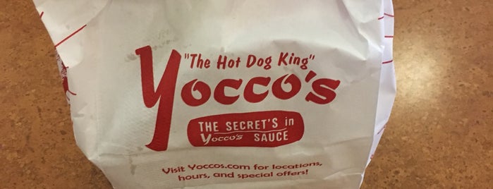Yocco's - The Hot Dog King is one of Eats.