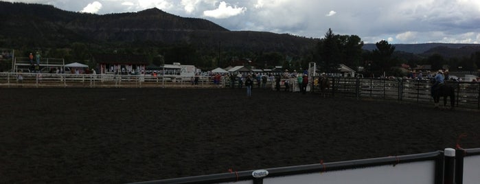 Ouray County Rodeo is one of Locais curtidos por christopher.