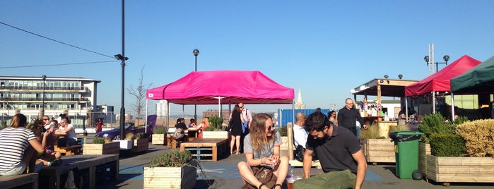 Roof East is one of London rooftop & summer bars.