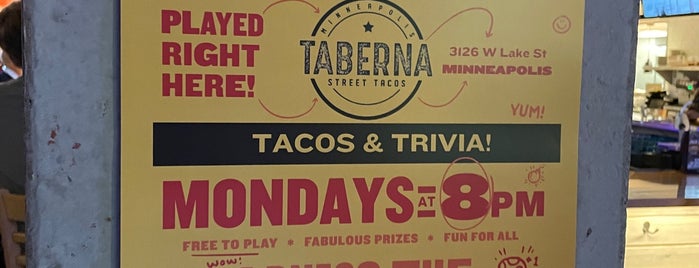 Taberna Street Tacos is one of Restaurants I love.