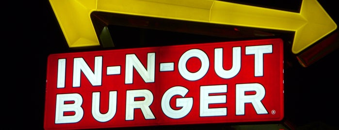 In-N-Out Burger is one of C : понравившиеся места.