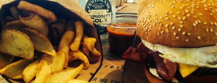 New Orleans Burgers is one of athens food.