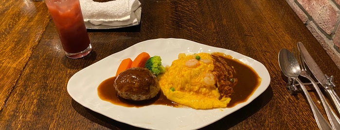 グリル満天星 麻布十番本店 is one of 東京都.