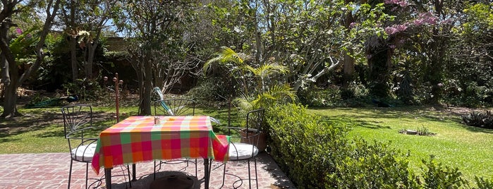 The Peacock Garden is one of Lake Chapala.