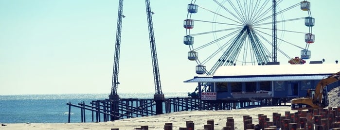 Seaside Heights Boardwalk is one of The 50 Most Popular Beaches in the U.S..
