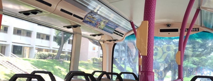 SBS Transit: Bus 45 is one of my checkins.