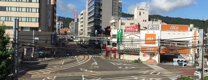 びわ湖浜大津駅 (OT12) is one of Keihan Rwy..