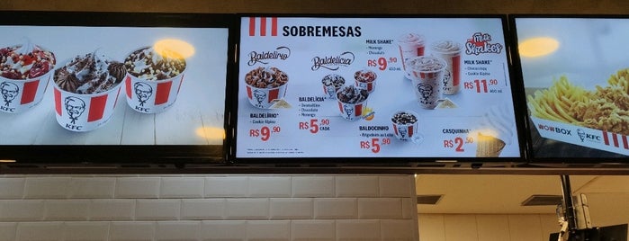 KFC is one of Já fui.