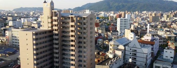 Candeo Hotels Fukuyama is one of Tempat yang Disukai Shigeo.