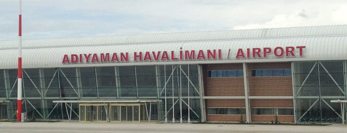 Adıyaman Airport (ADF) is one of ✔ Türkiye - Adıyaman.
