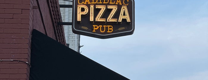 Cadillac Pizza Pub is one of Dallas Suburbs.