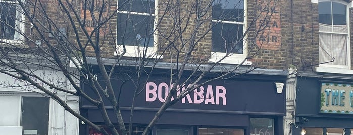 Bookbar is one of London 🇬🇧.