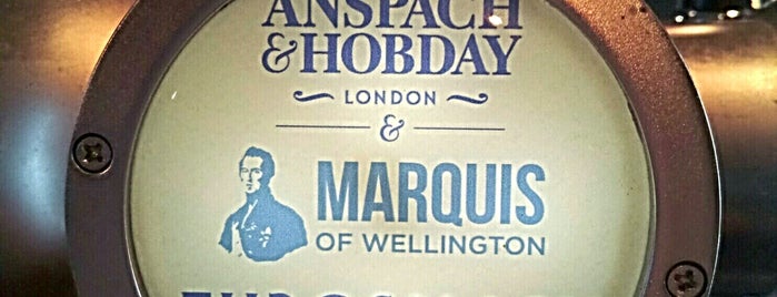 The Marquis Of Wellington is one of Chris'in Beğendiği Mekanlar.