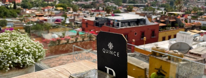 QUINCE is one of San Miguel De Allende.