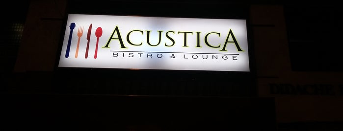 Acustica Bistro & Lounge is one of Food.