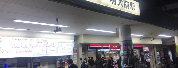 明大前駅 (KO06/IN08) is one of Shankさんのお気に入りスポット.
