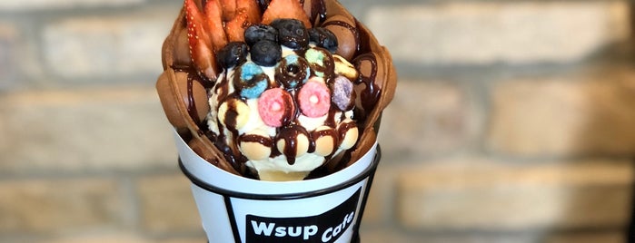 Wsup Cafe is one of Desserts.