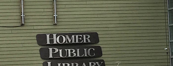 Homer Library is one of Tempat yang Disukai Gary.
