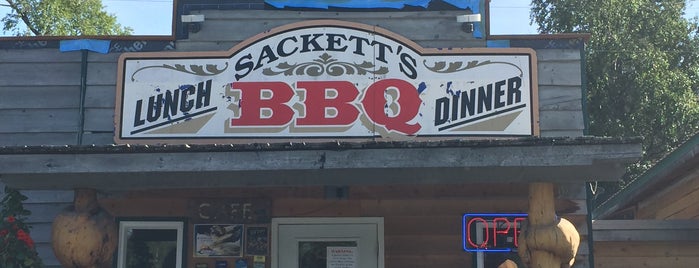 Sackett's BBQ is one of Adventures of Poopsushi and g33ksquared.