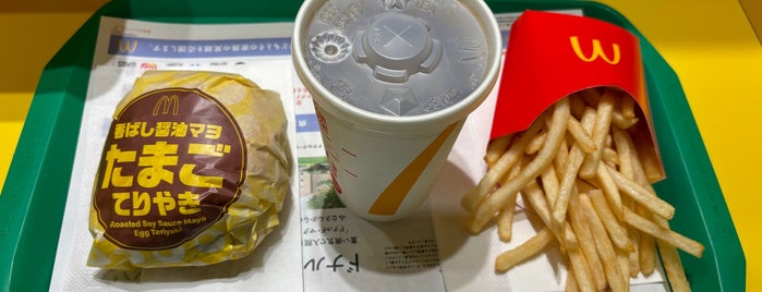McDonald's is one of コンセントがあるカフェ.