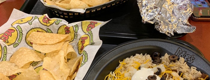 Moe's Southwest Grill is one of usual spots.