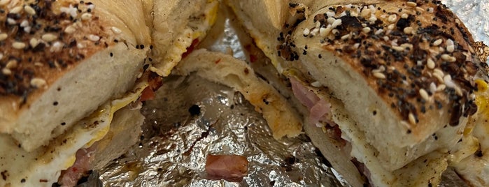 Shef's Bagels is one of QU.