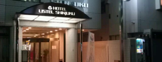 Hotel Listel Shinjuku is one of Orte, die 🇬🇧Al gefallen.