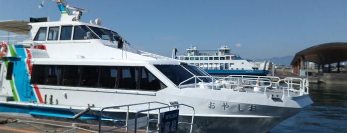 広島港 is one of JPN00/6-V(6).