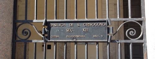 Basilica di San Crisogono is one of Canon Romanus Badge.