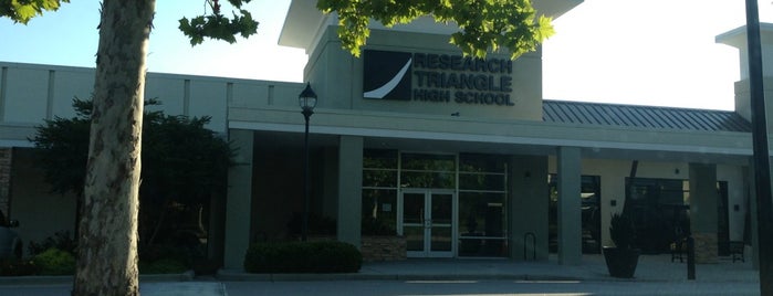 Research Triangle High School is one of Off to Work.