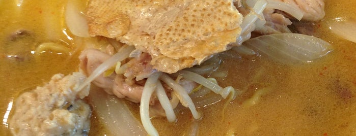 鶏味噌らーめん 杉もと is one of ☆麺.