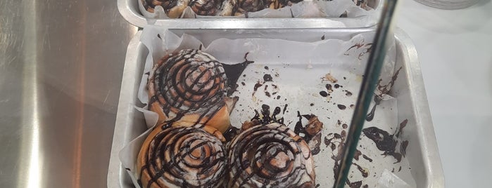 Cinnabon is one of athens deserts.