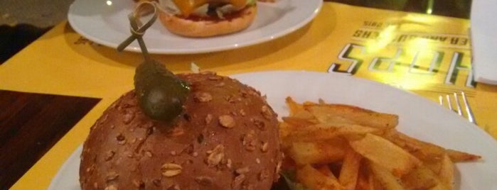 HOPS Beer & Burgers is one of Athens Burger Hangouts.