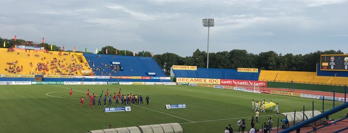 Gò Đậu Stadium is one of Tempat yang Disukai まるめん@ワクチンチンチンチン.