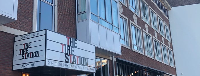 The Tire Station - Conscious Hotel is one of Taylor’s Liked Places.