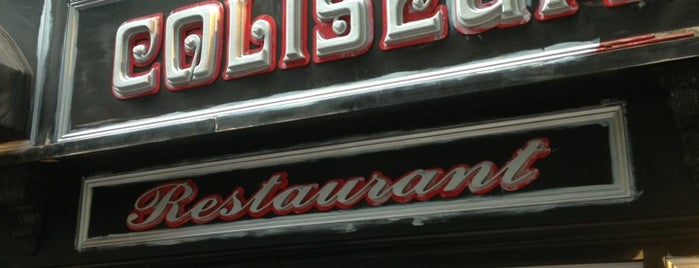 Coliseum Bar & Restaurant is one of Locais salvos de Lizzie.