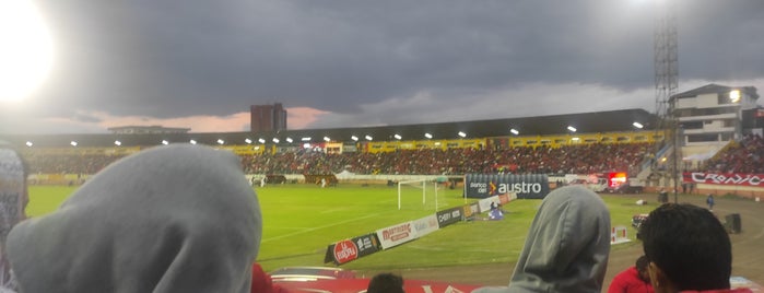 Estadio Alejandro Serrano Aguilar is one of ECUADOR.