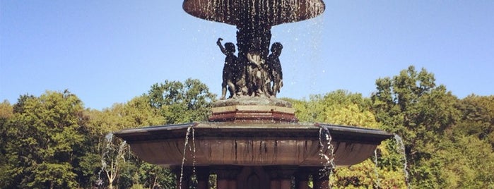 Bethesda Fountain is one of Nino : понравившиеся места.