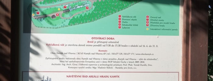 Zřícenina hradu Kamýk nad Vltavou | Vrškamýk is one of Tipy na výlet - Hrady, zámky a zříceniny.