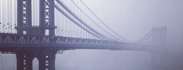 Manhattan Bridge is one of NYC.