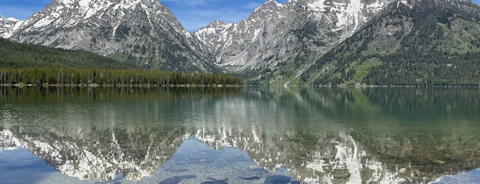 Leigh Lake is one of Utah + Wyoming.
