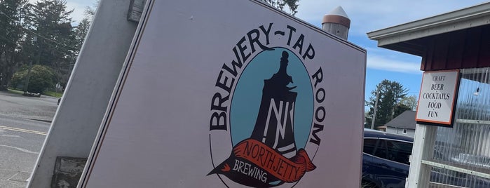 North Jetty Brewery and Tap Room is one of Coastal Places.