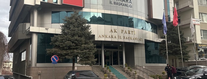 AK Parti Ankara İl Başkanlığı is one of Mekanlar.
