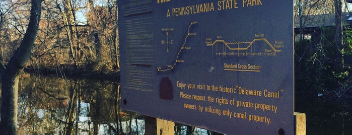 Delaware River Canal Tow Path is one of Peter'in Beğendiği Mekanlar.