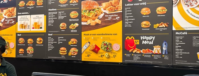 McDonald's is one of Free WiFi Amsterdam.