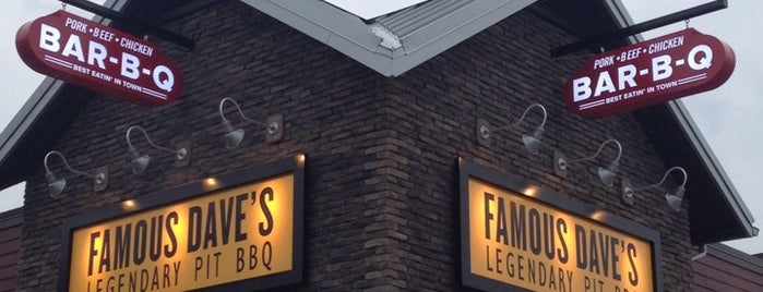 Famous Dave's is one of Kerry’s Liked Places.
