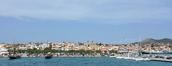 Aegina Port is one of Attica.