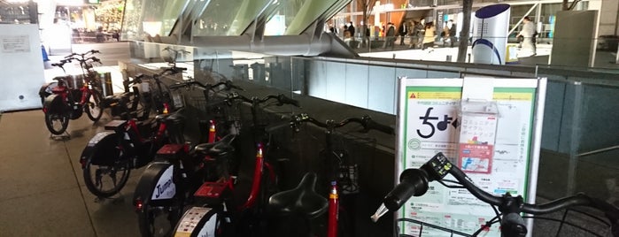 Chiyoda City Bike Share A4-03.Tokyo International Forum (Metro D5 Exit) is one of 🚲  千代田区コミュニティサイクル ちよくる.